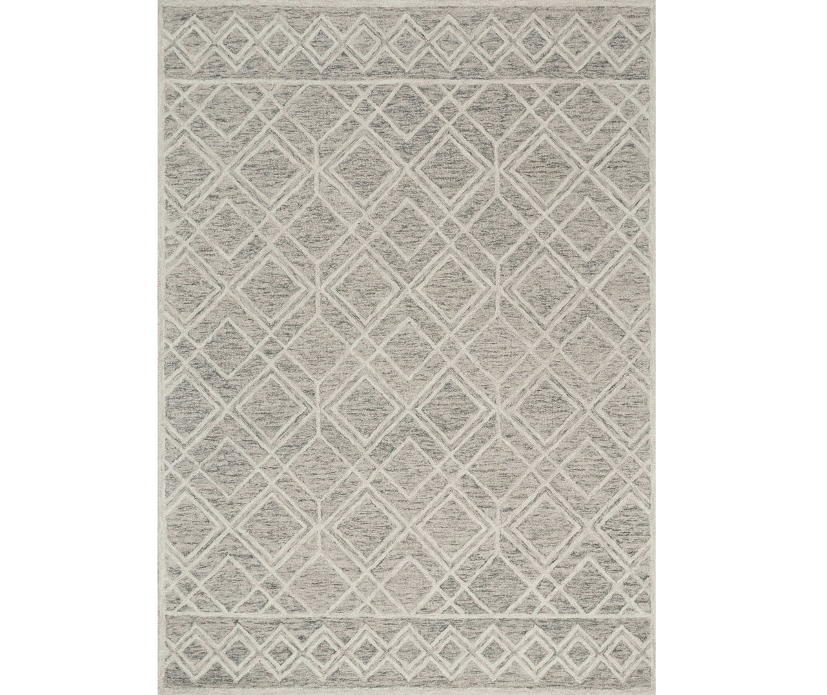 Sand Wool Geometric Rug