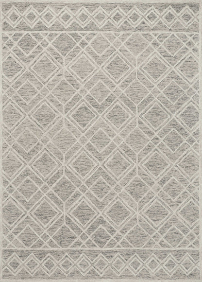 Sand Wool Geometric Rug