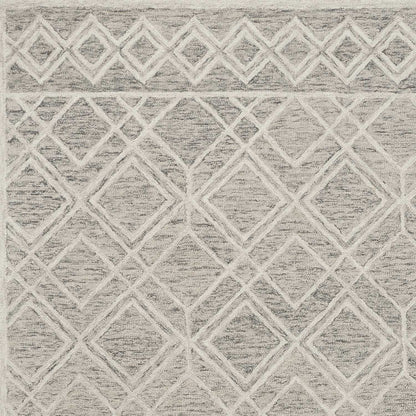 Sand Wool Geometric Rug