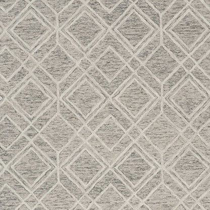 Sand Wool Geometric Rug