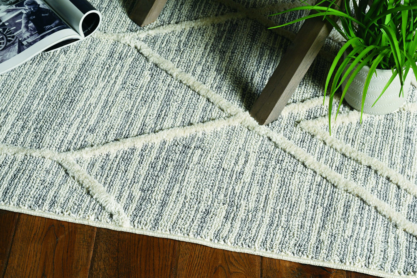 Windsor Gray Statement Rug