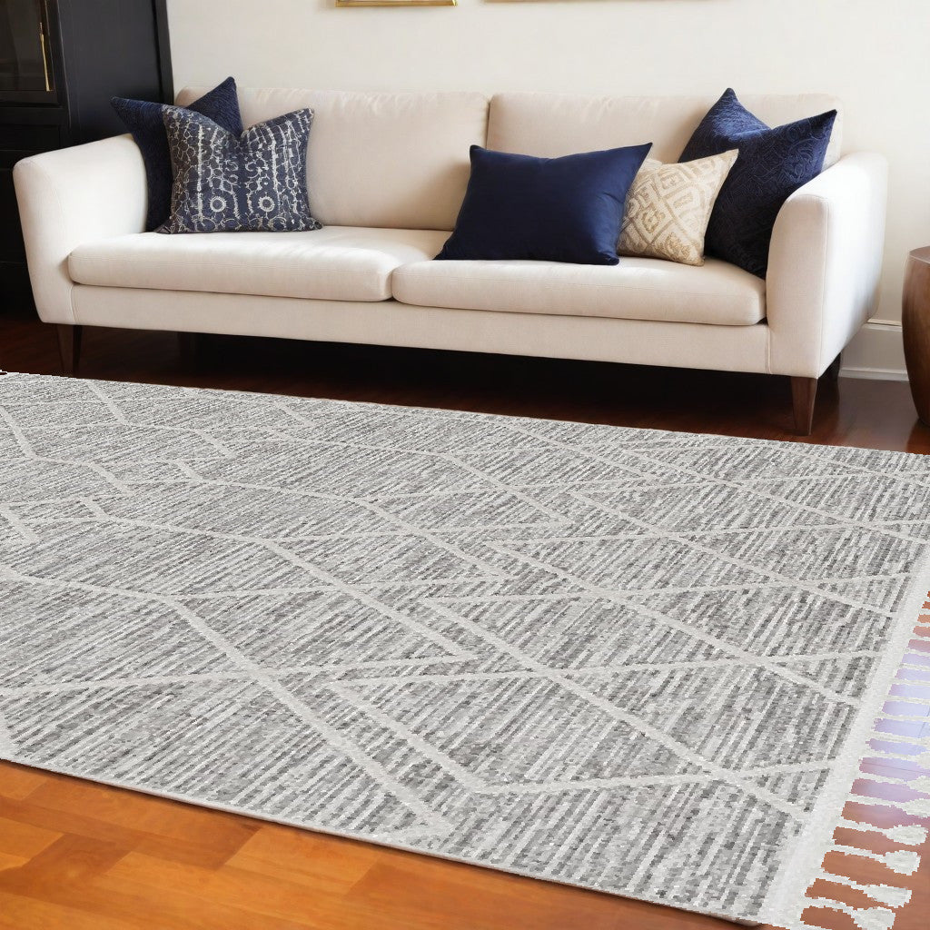 Windsor Gray Statement Rug