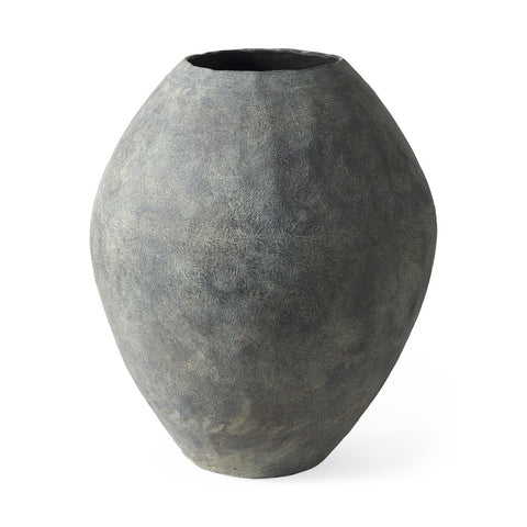 Kyros Gray Ceramic Vase