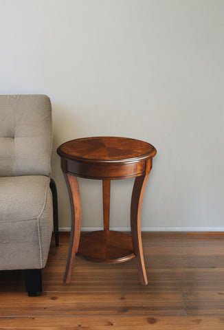 Birch Olive Round Table