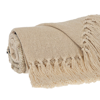 Handloomed Natural Throw