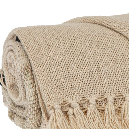 Handloomed Natural Throw