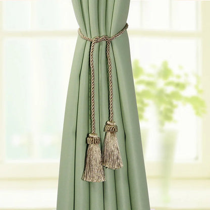 1Pc Handmade Tassel Curtain Tieback