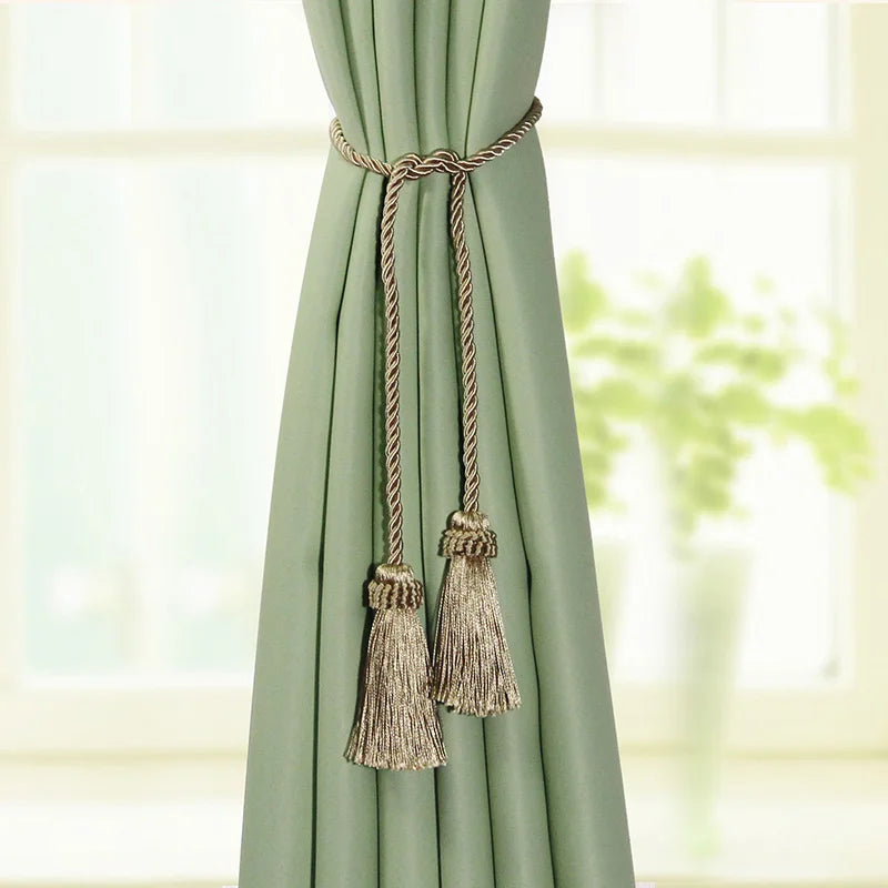 1Pc Handmade Tassel Curtain Tieback