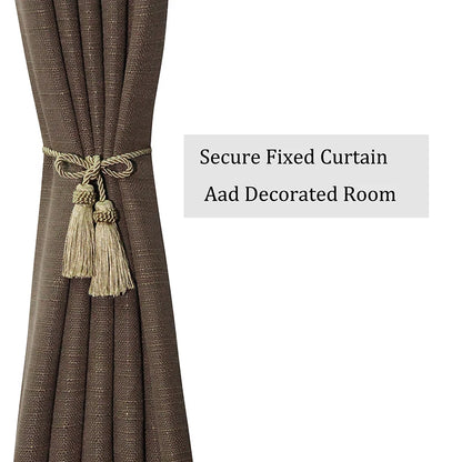 1Pc Handmade Tassel Curtain Tieback