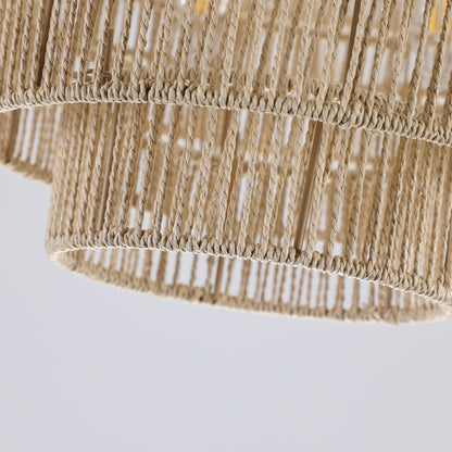 Lumina Rattan Chandelier