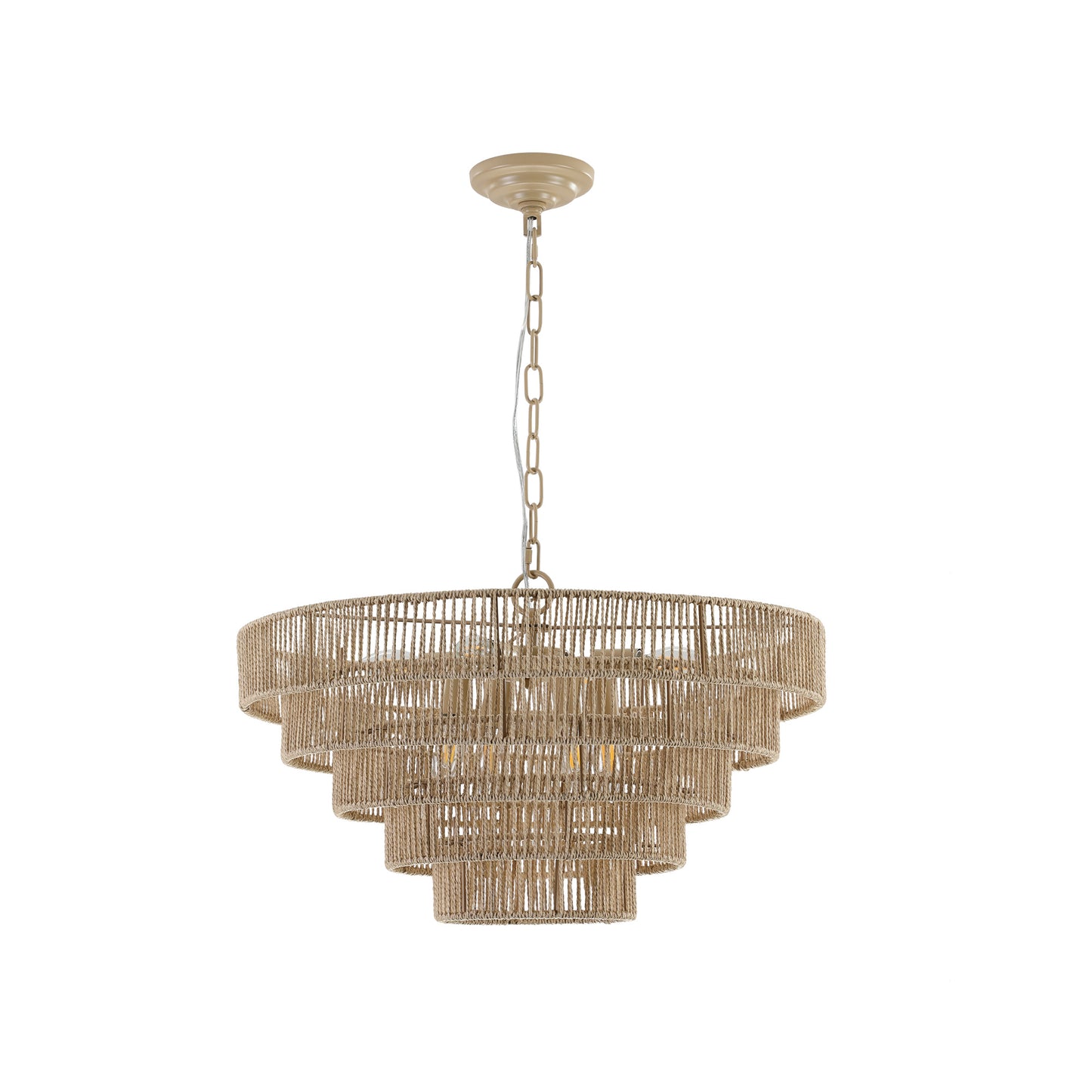 Lumina Rattan Chandelier