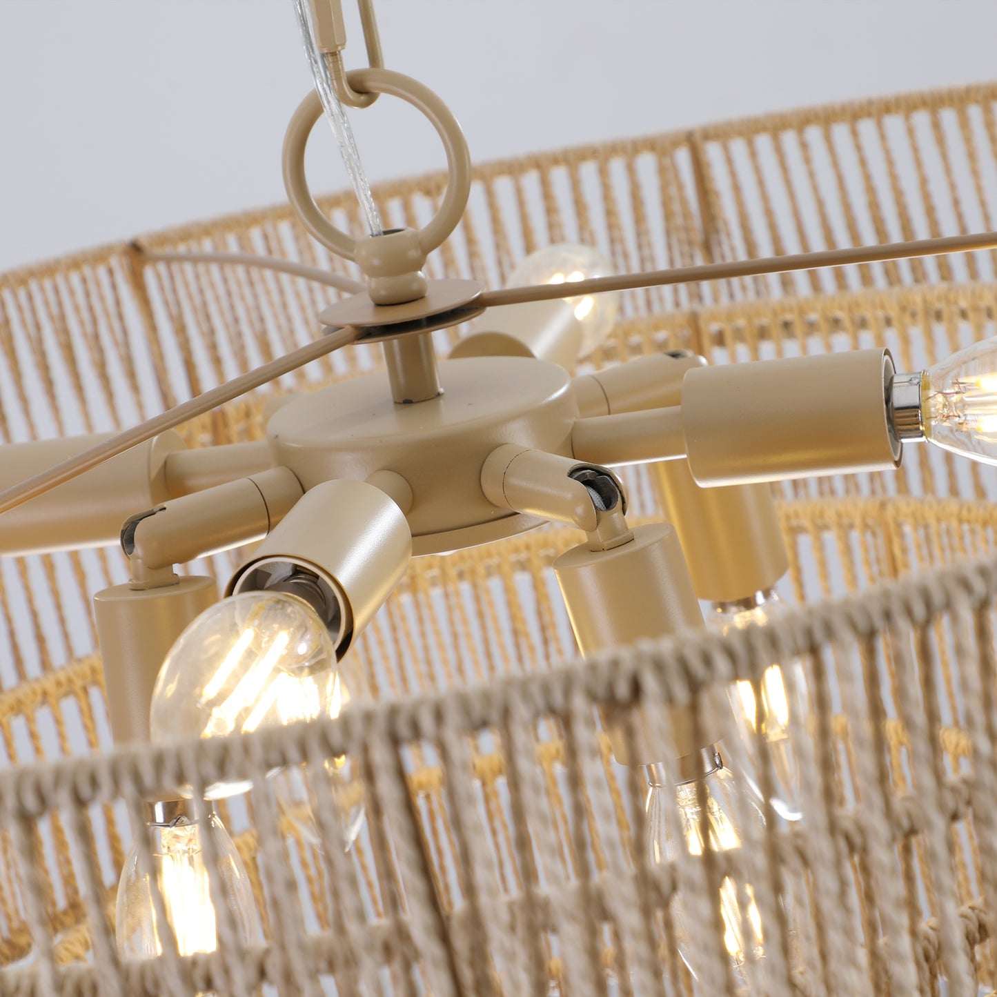 Lumina Rattan Chandelier